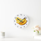 Bananen Runde Wanduhr (Zuhause)