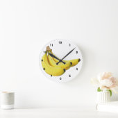 Bananen Runde Wanduhr (Zuhause)
