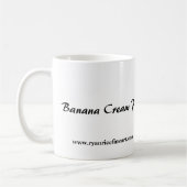 "Bananen-Sahnepus " Kaffeetasse (Links)