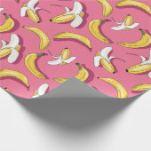 Bananen! Schleifpapier Geschenkpapier (Ecke)