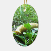 Bananen-Schnecke Keramik Ornament (Links)