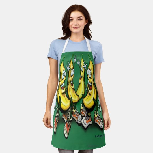 Bananen Schürze (Getragen)