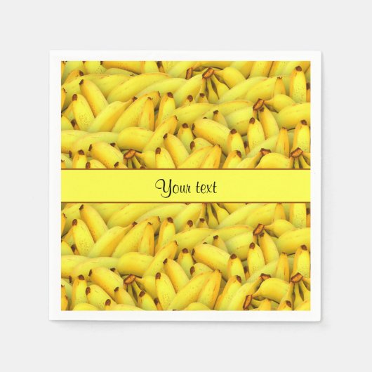 Bananen Serviette (Vorderseite)