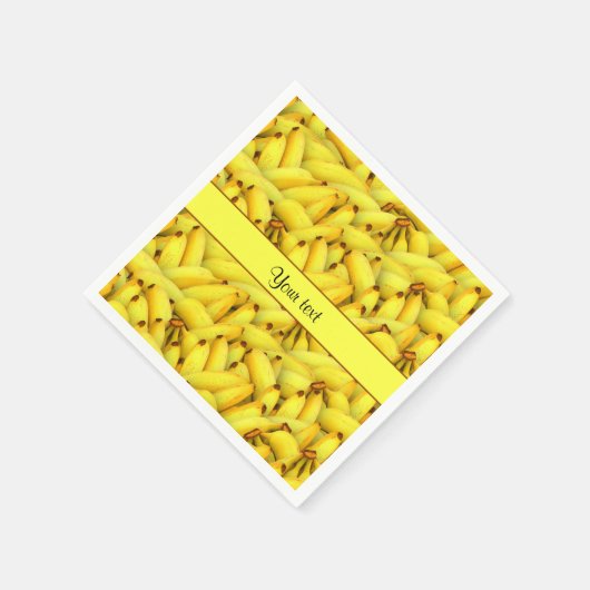 Bananen Serviette (Ecke)
