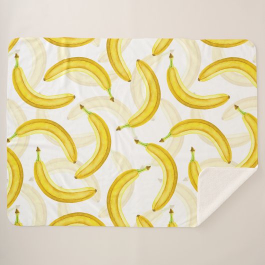 Bananen Sherpadecke (Vorderseite (Horizontal))