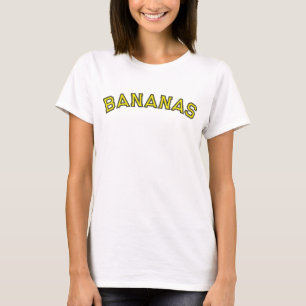 Bananen-Shirt, Baseball-Shirt, Lustiger Baseball, T-Shirt
