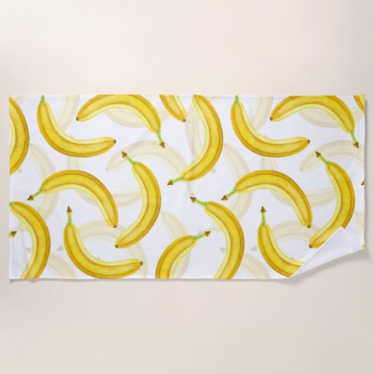 Bananen Strandtuch (Vorderseite)
