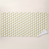 Bananen Strandtuch (Vorderseite)