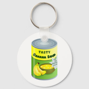 Bananen-Suppe Schlüsselanhänger