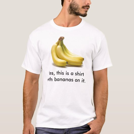 Bananen T-Shirt (Vorderseite)