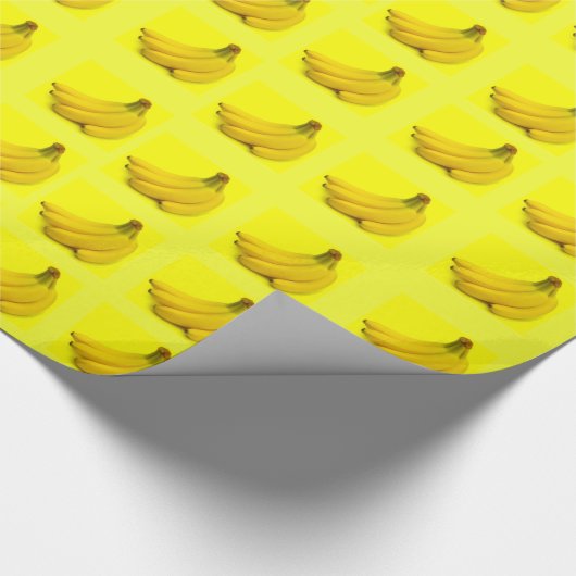 Bananen-Tapete Geschenkpapier (Ecke)