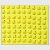 Bananen-Tapete Geschenkpapier (Flach)