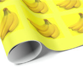 Bananen-Tapete Geschenkpapier (Rolleneckpunkt)