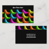 Bananen-Tapete, Ihr Name hier Visitenkarte (Vorne/Hinten)