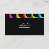 Bananen-Tapete, Ihr Name hier Visitenkarte (Rückseite)