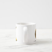 Bananen-Tasse lustig Espressotasse (Rückseite)