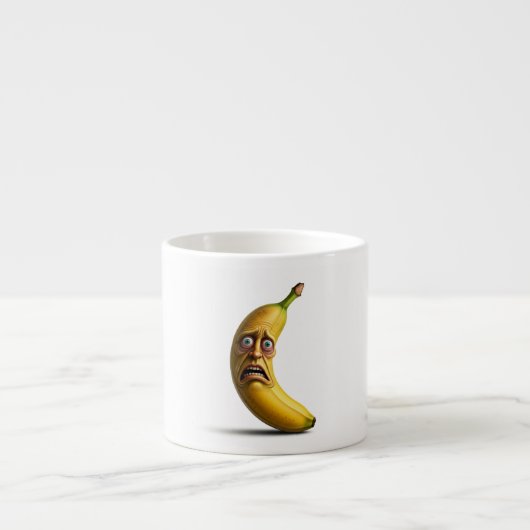 Bananen-Tasse lustig Espressotasse (Vorderseite)