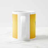 Bananen-Tasse lustig Jumbo-Tasse (Rückseite)