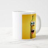 Bananen-Tasse lustig Jumbo-Tasse (Vorderseite Rechts)