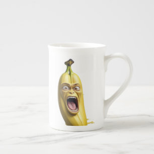 Bananen-Tasse sind wütend Porzellantasse