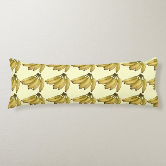 Bananen tropisch seitenschläferkissen (Vorderseite)