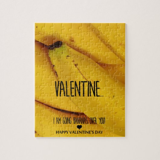Bananen über euch Valentinstag Puzzle (Vertikal)