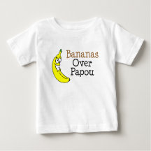 Bananen über Papou