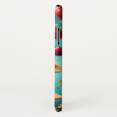 Bananen- und Erdbeerstücke Case-Mate iPhone Hülle (Hinten/Rechts)