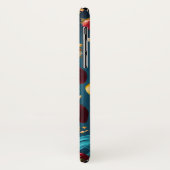 Bananen- und Erdbeerstücke Case-Mate iPhone Hülle (Hinten/Links)