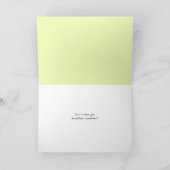 Bananen und Grapefruits Kokette Beziehungen Karte (Innenseite)