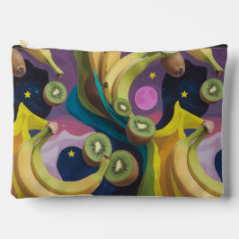 Bananen- und Kiwi-Zubehörtasche Zubehörtasche