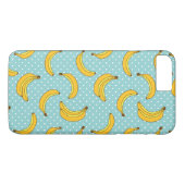 Bananen und Polk-Punkte Case-Mate iPhone Hülle (Rückseite (Horizontal))