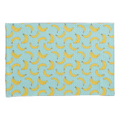 Bananen und Polk-Punkte Kissenbezug (Vorderseite-Rechts)