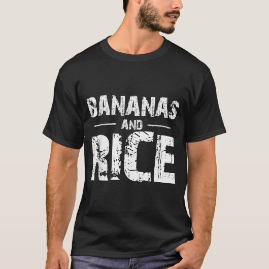 Bananen und Reis  T-Shirt (Vorderseite)