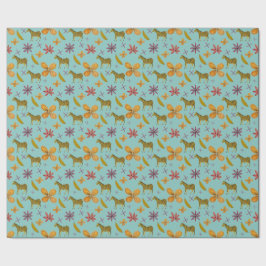 Bananen und Zebras Geschenkpapier