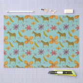 Bananen und Zebras Seidenpapier (Handwerk)