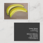 Bananen Visitenkarte (Vorne/Hinten)