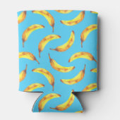 Bananen Wasserfarbmuster Dosenkühler (Rückseite)