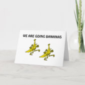 BANANEN, WEIL SIE DIE "50"-KARTE VERWENDEN KARTE (Vorderseite)