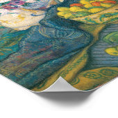 Bananen, Zitronen und Bücher | Juan de Echevarría Poster (Ecke)