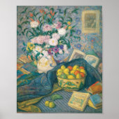 Bananen, Zitronen und Bücher | Juan de Echevarría Poster (Vorne)