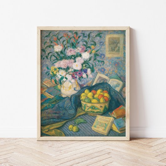 Bananen, Zitronen und Bücher | Juan de Echevarría Poster