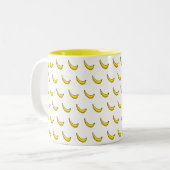 Bananen Zweifarbige Tasse (Vorderseite Links)