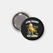 Bananenarbeit Magnet (Vorderseite/Rückseite)