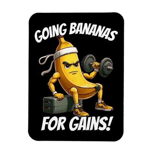 Bananenarbeit Magnet (Vertikal)