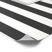 Bananenbaum Elegante Blume Poster (Ecke)