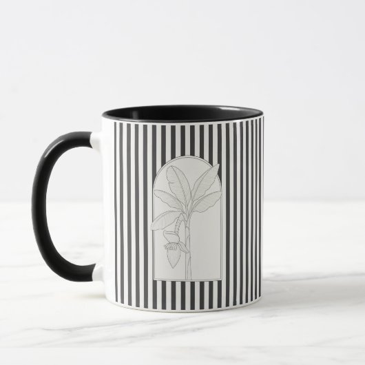 Bananenbaum Elegante Blume Tasse (Links)