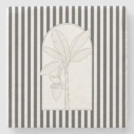 Bananenbaum Elegante Blume Untersetzer