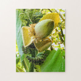 Bananenbaum mit Bananenfrüchten Puzzle