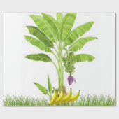 Bananenbaum-Umschlagpapier Geschenkpapier (Flach)